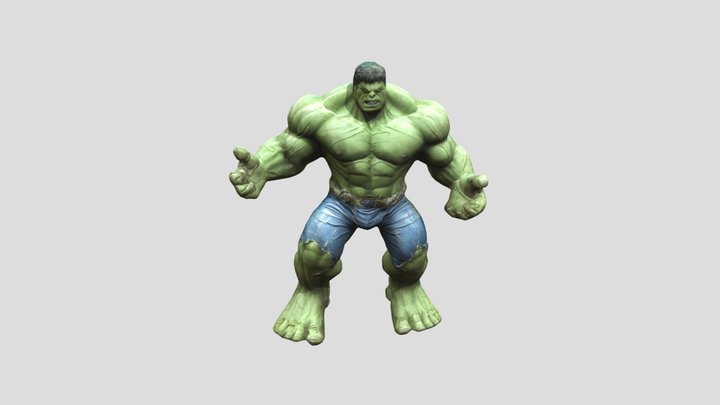 Hulk 3D Model