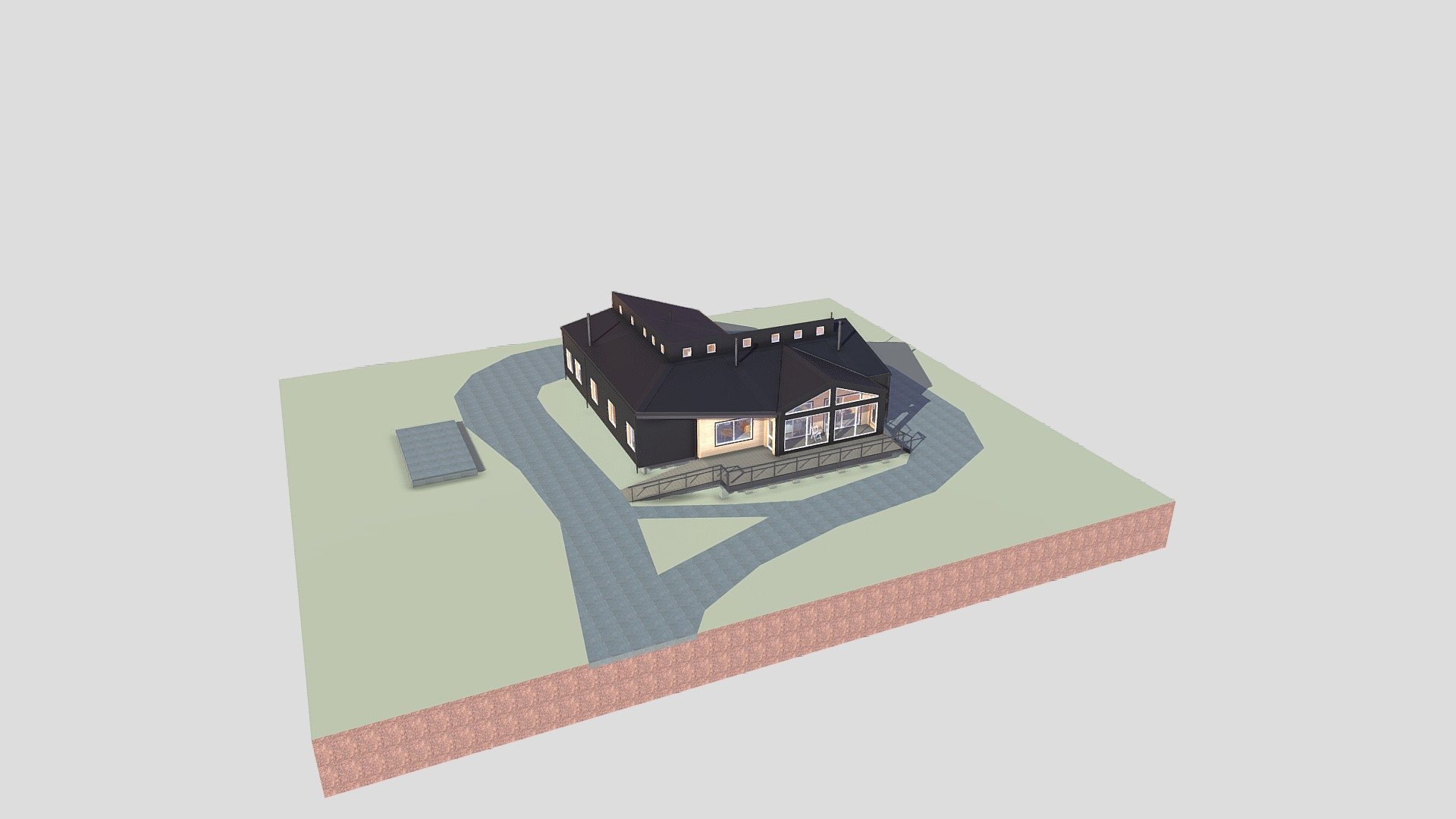 CASA RADAL, CHILOÉ — Sketchfab embed 3D viewer