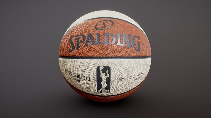 Basketball WNBA PBR 3D Model