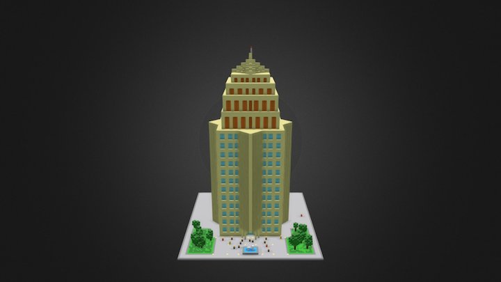 Skyscraper 3D Model