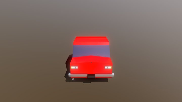 CarsLowPoly 3D Model