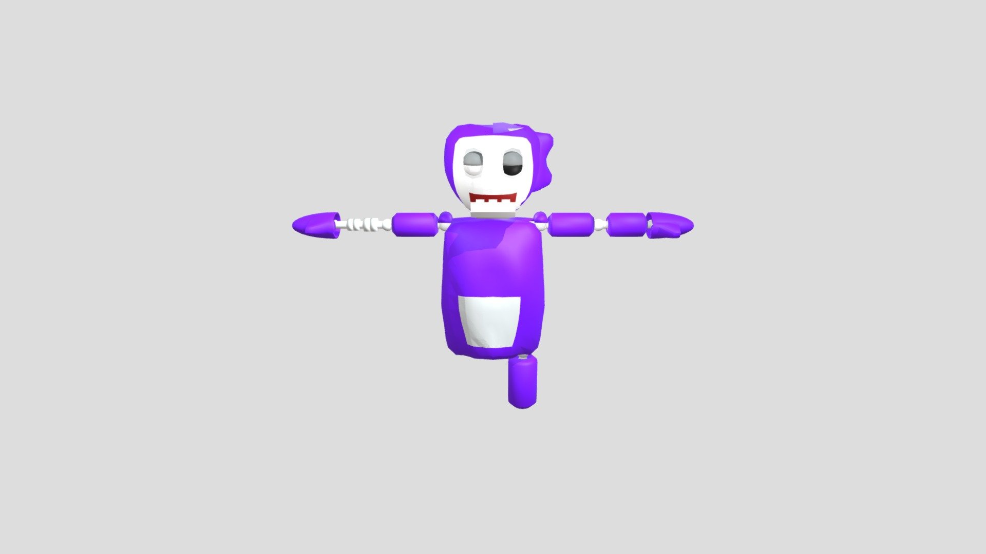 Broken Tinky Winky - Download Free 3D model by Model nomás fnati ...