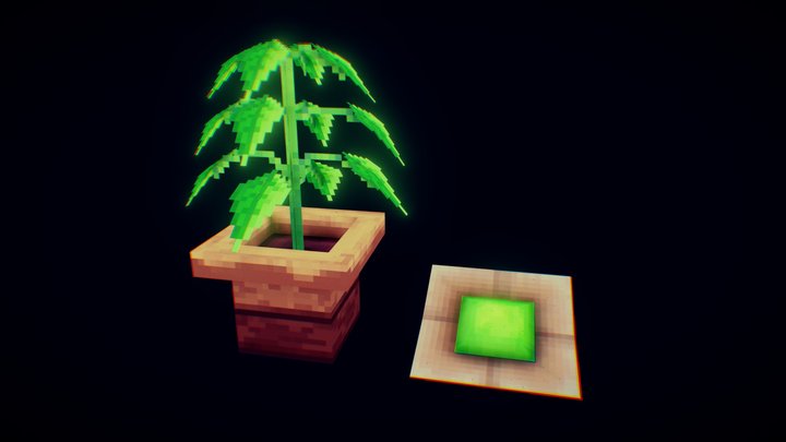 Green Herb - Resident Evil 3D Model