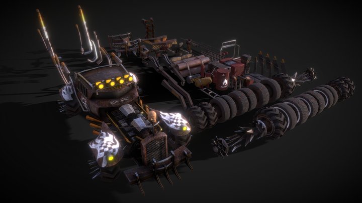 Apocalyptic Nux Modular Pack 3D Model