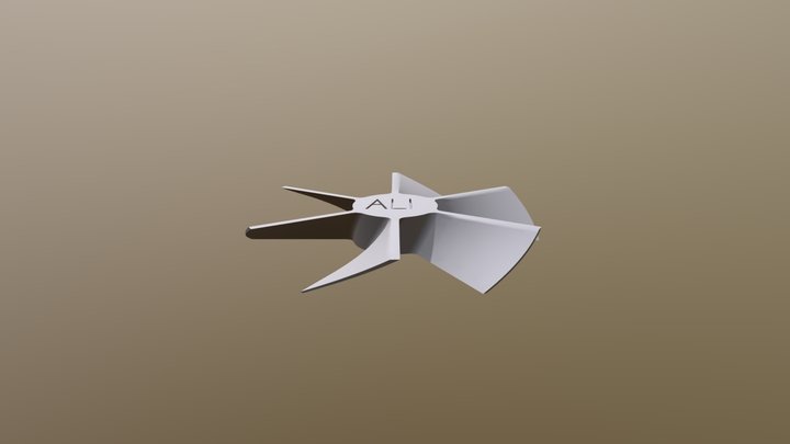 Boat fan propeller 3D Model