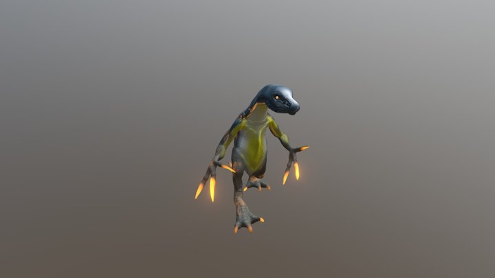 Therizinosaurus 3D Model