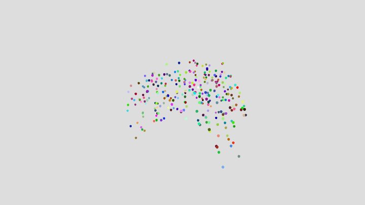 Instance_Clustered_Apple_Tree_Synthetic 3D Model