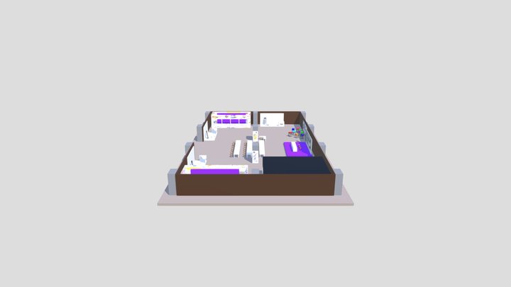 ProCheese small hall (1 floor) 3D Model