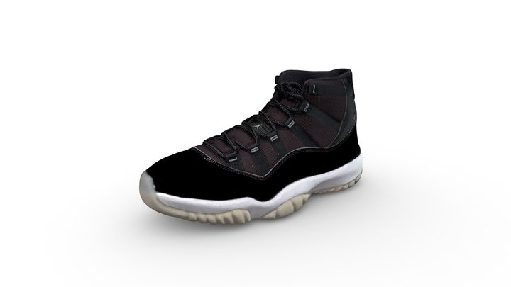 Nike Air Jordan 11 Retro 3D Model