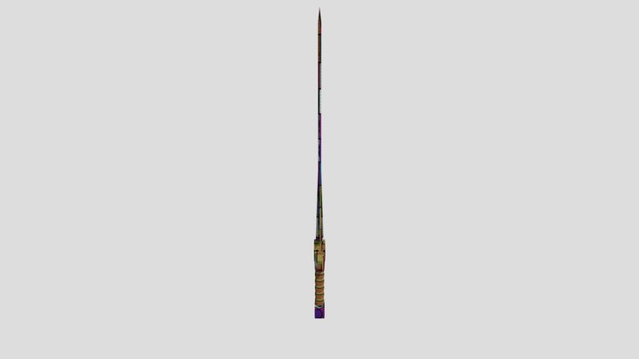 Pigeon Sword (high-poly) 3D Model