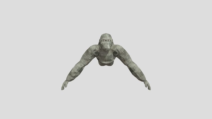 animal company - Gorilla 3D Model
