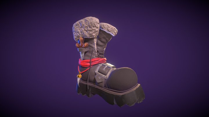 Chunky Shoe 3D Model