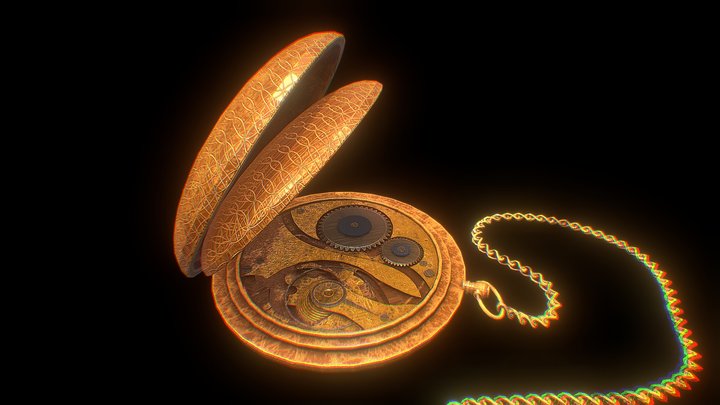 Old Watch 3D Model