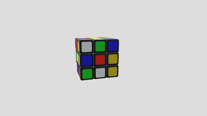 Cube 3D Model