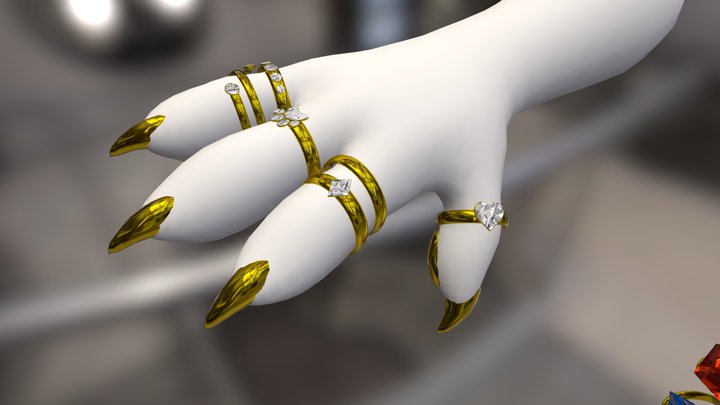 Rings 3D Model