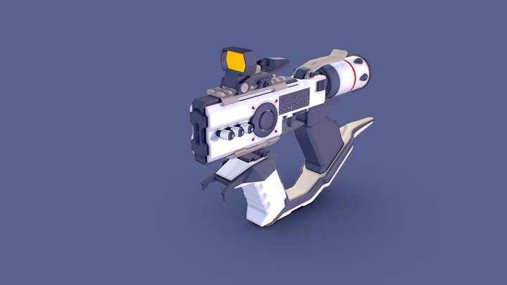 Blaster 3D Model