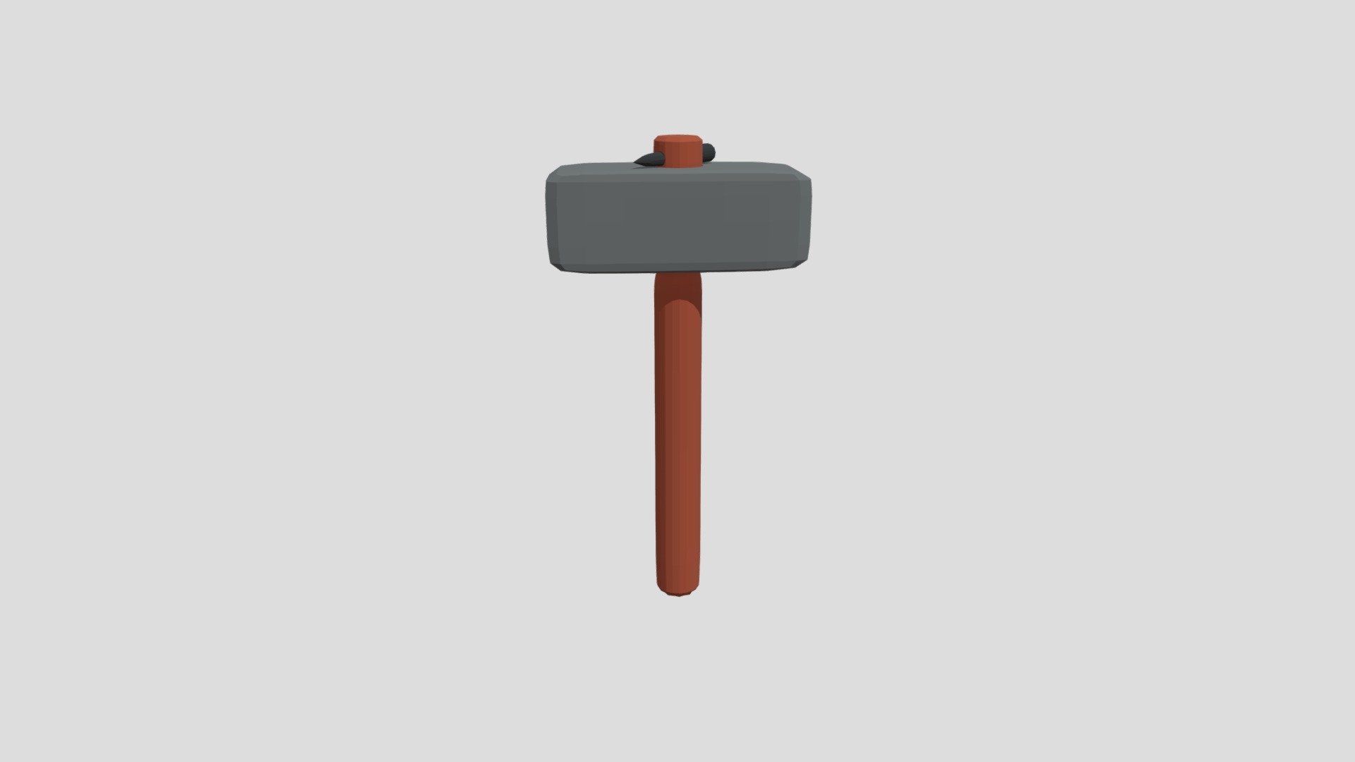 Low Poly Hammer