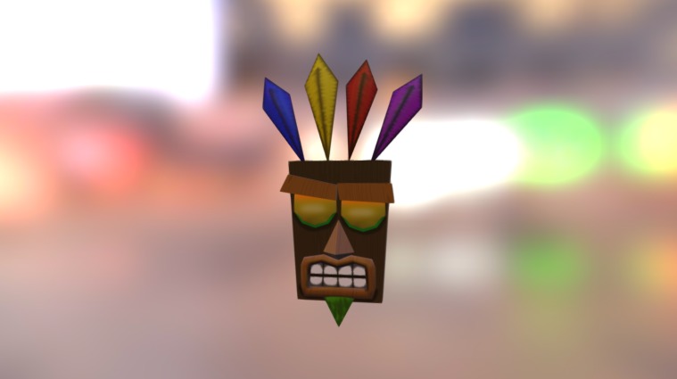 Aku Aku 3d Model By Urbanfoxgamer [bb693c6] Sketchfab