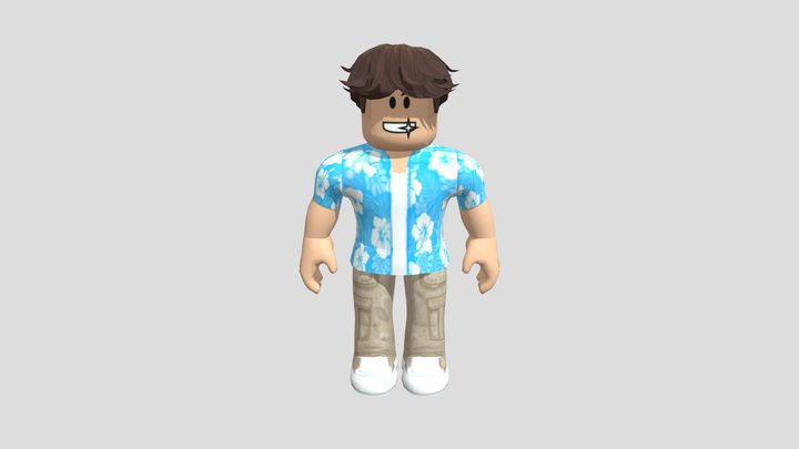 Player 'BoraLoblox0' Roblox Avatar 3D Model