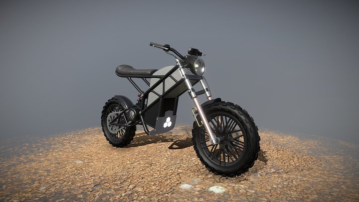 Concept SI-FI Bike 3D Model