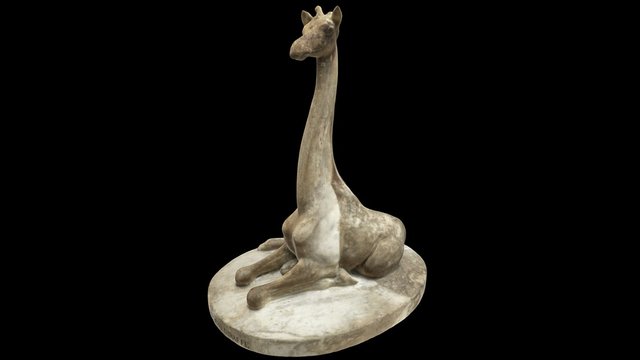 Souvenir model giraffe 3D Model