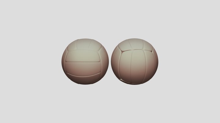 Volleyball 3D Model
