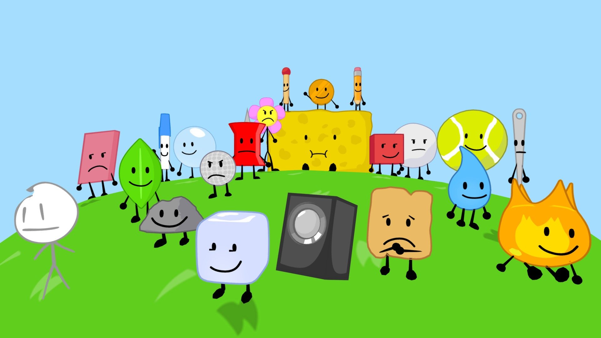 BFDI Characters Pack - 3D model by Pokych Adams (@Pokych_Adams) [bb6a6e8]