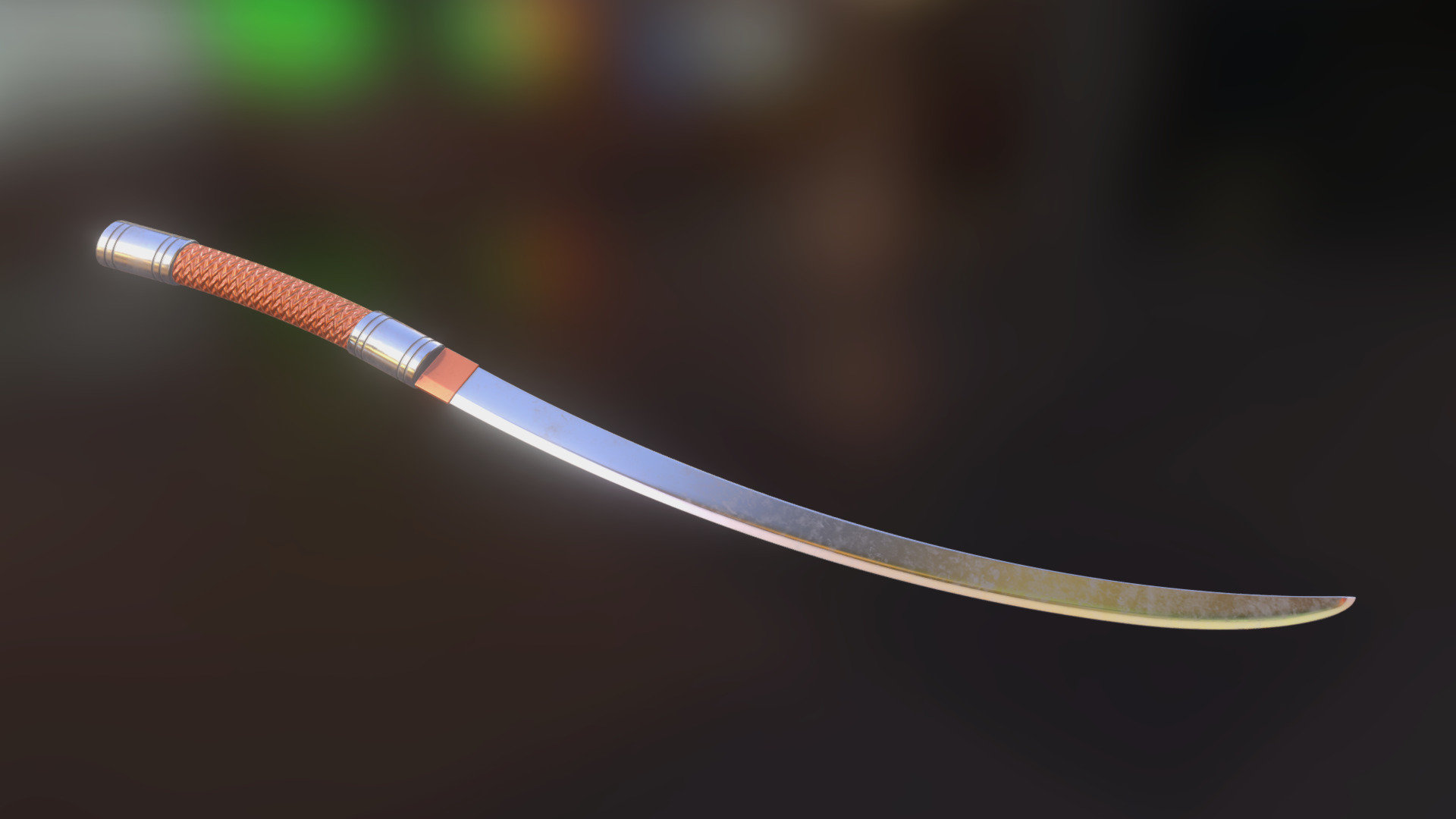 Curved sword 01