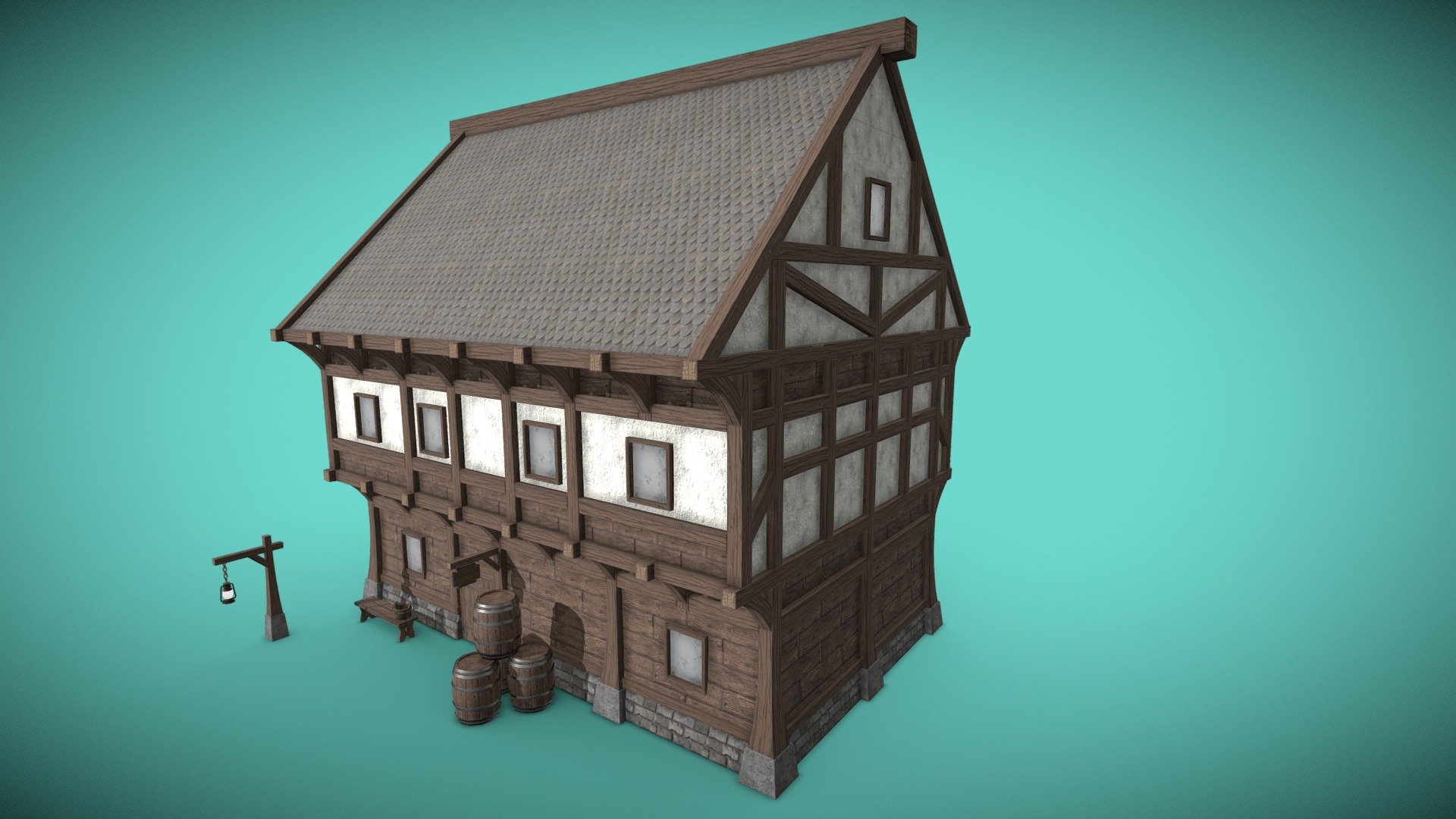 Modular House Asset Pack - House - 3D model by Ivar Norlin (@ivarnorlin ...