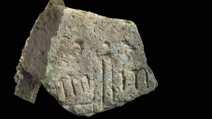 Rahan Inscribed Cross-Slab (OF016-015003-) – Modello 3D gratuito STL