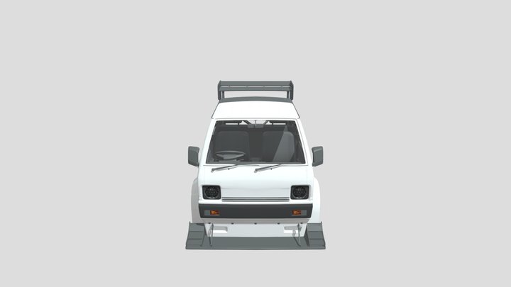 Mitsubishi Minicab Racecar 1990