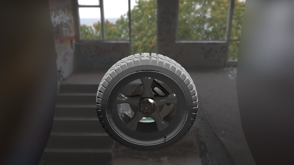 New Tire Collapsed FINAL3 - 3D model by renlife [bb6f11b] - Sketchfab