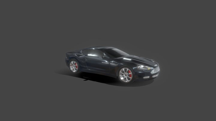Aston-martin DB9 3D Model