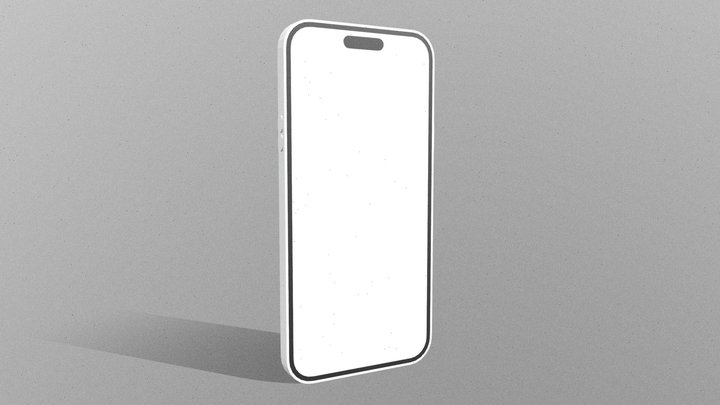 Low Poly Phone for Mockups