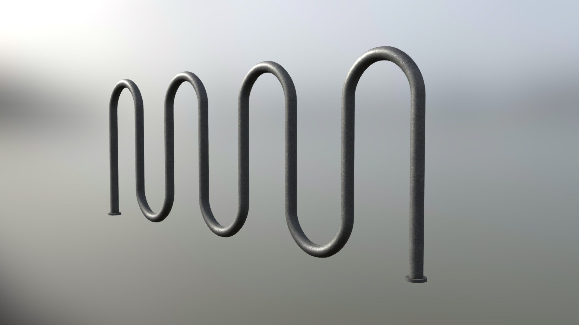 Bike Rack — Sketchfab embed 3D viewer