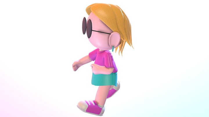 Dorinha (Turma da Monica) 3D Model
