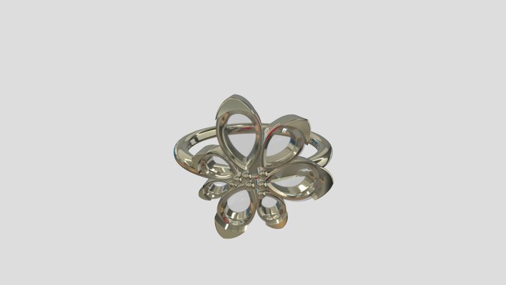 ATRG008 goldring wedding engagement luxury – Free 3D Model STL