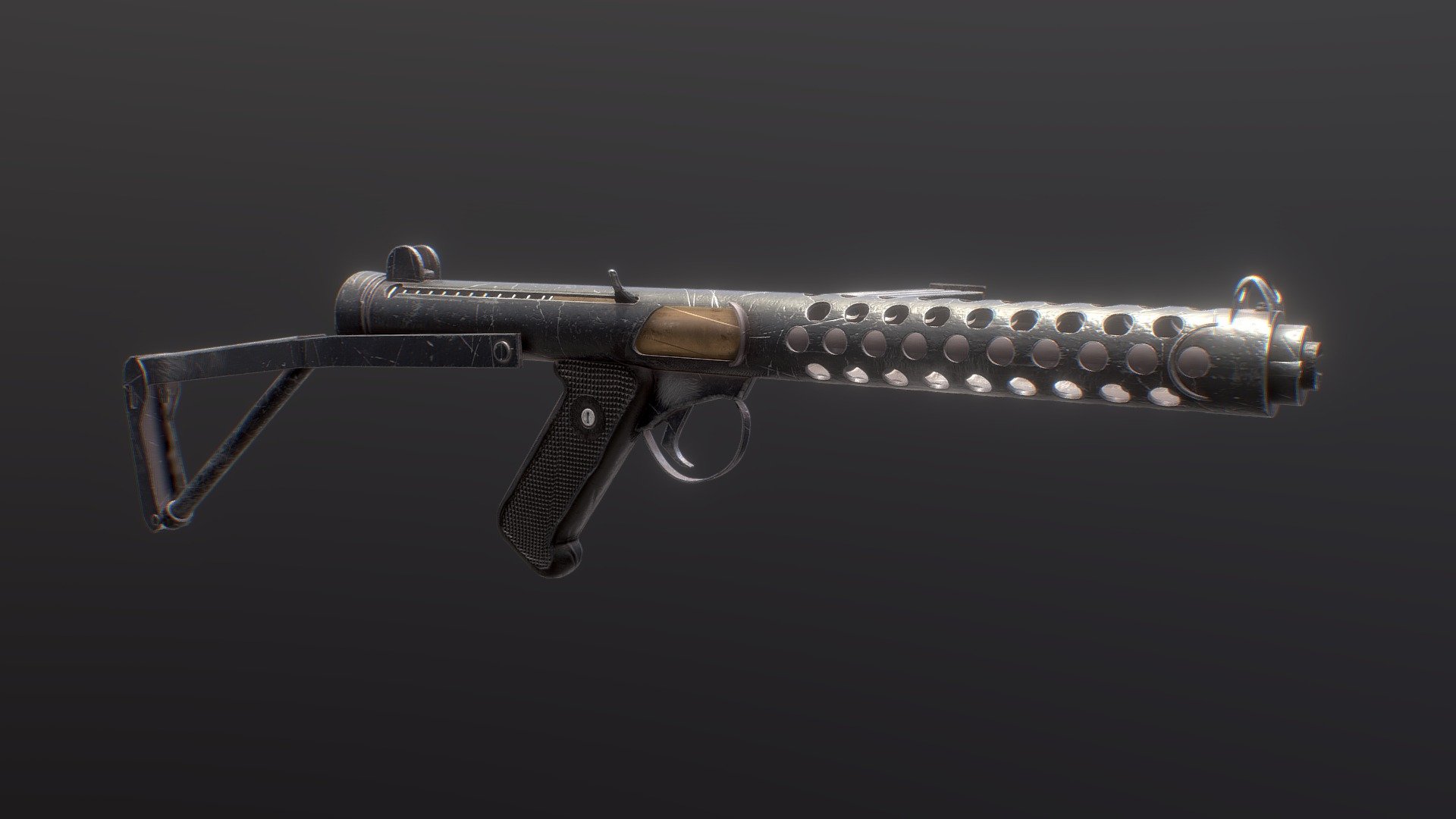 Sterling L2A3 - 3D model by AlexChoate3D [bb728e8] - Sketchfab