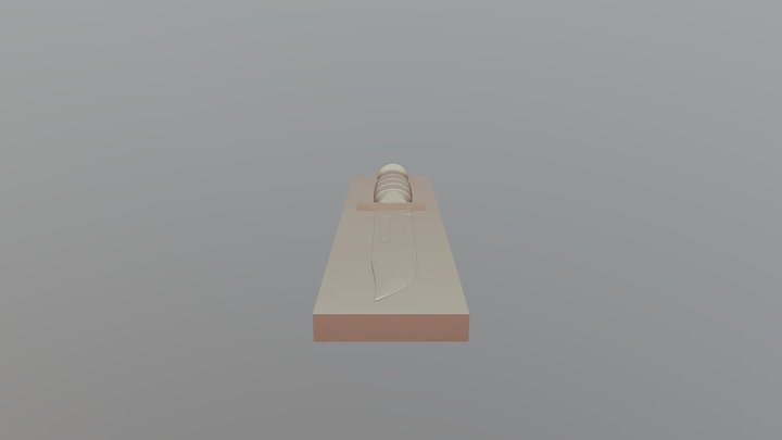 Knife 3D Model