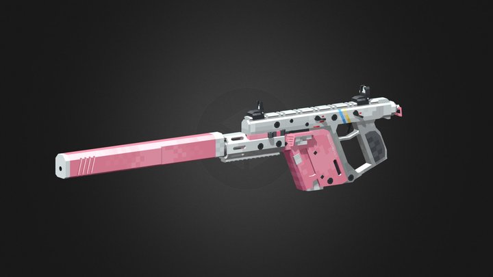 [TACZ] Bocchi The Vector - 13 Inch Silencer 3D Model