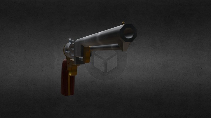 Colt1851 3D Model