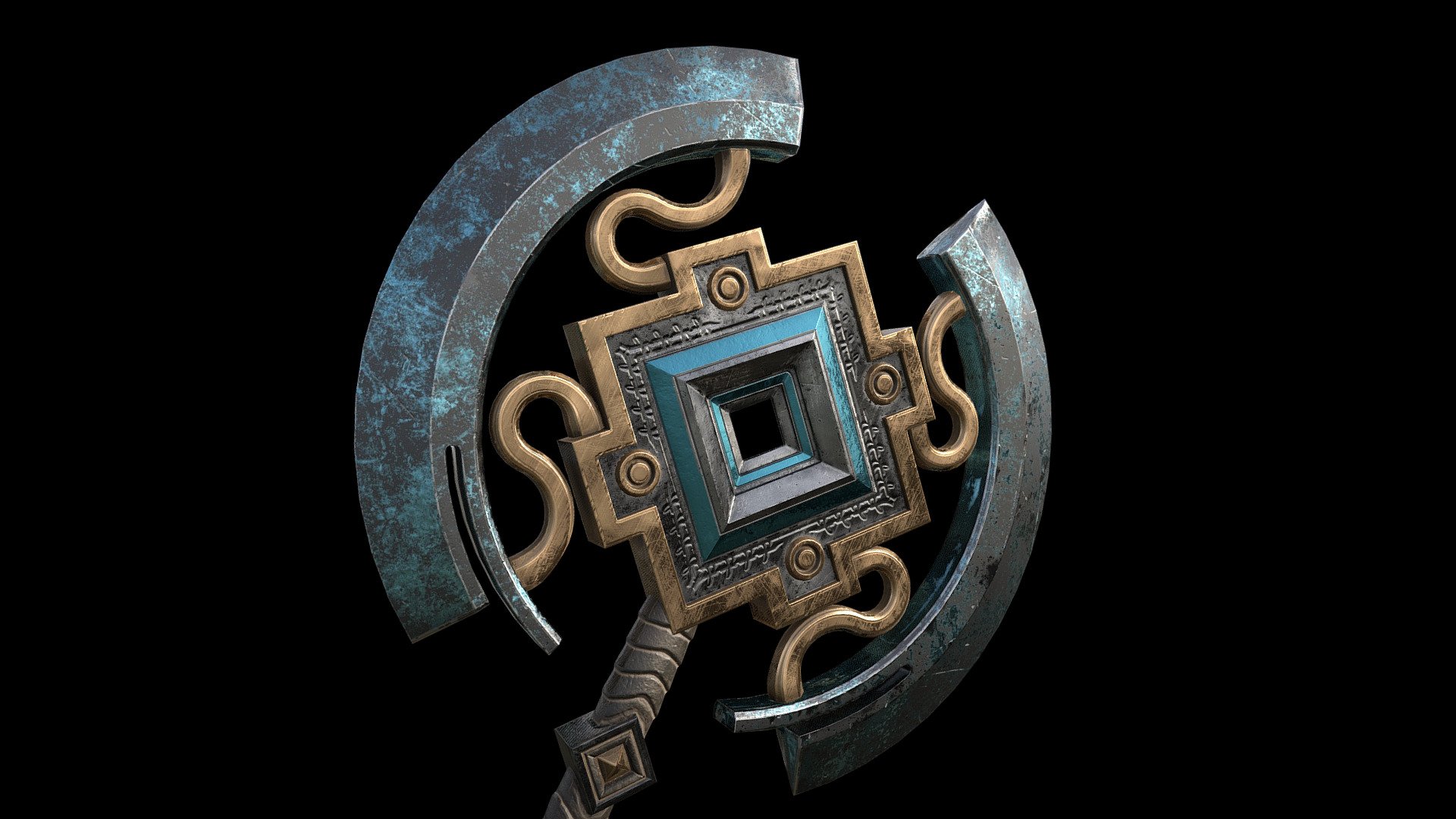 Ancient Axe [Low-Poly]
