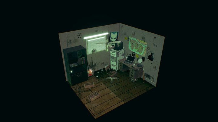 Harley Desktop 3D Model