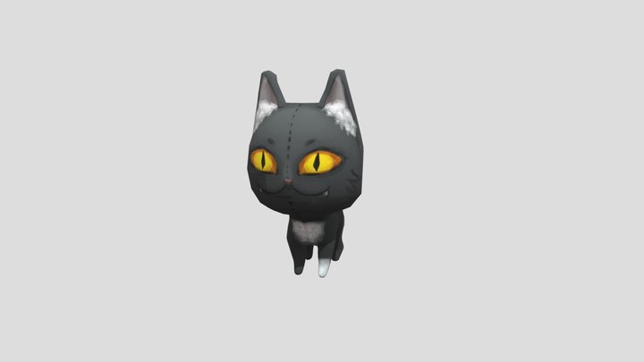 Cat_idel 3D Model