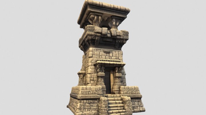 Ancient-Sentinel.{𝓧}.❴Loc.➤.Gobi.⛯.Desert❵ – Gratis 3D-model STL