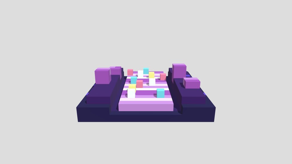 Luminous Stream - Voxel 32x32 (Animated)