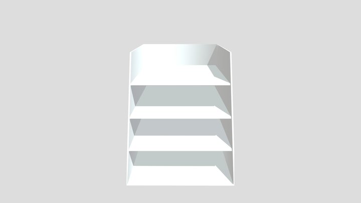 3 Floor Rack 3D Model