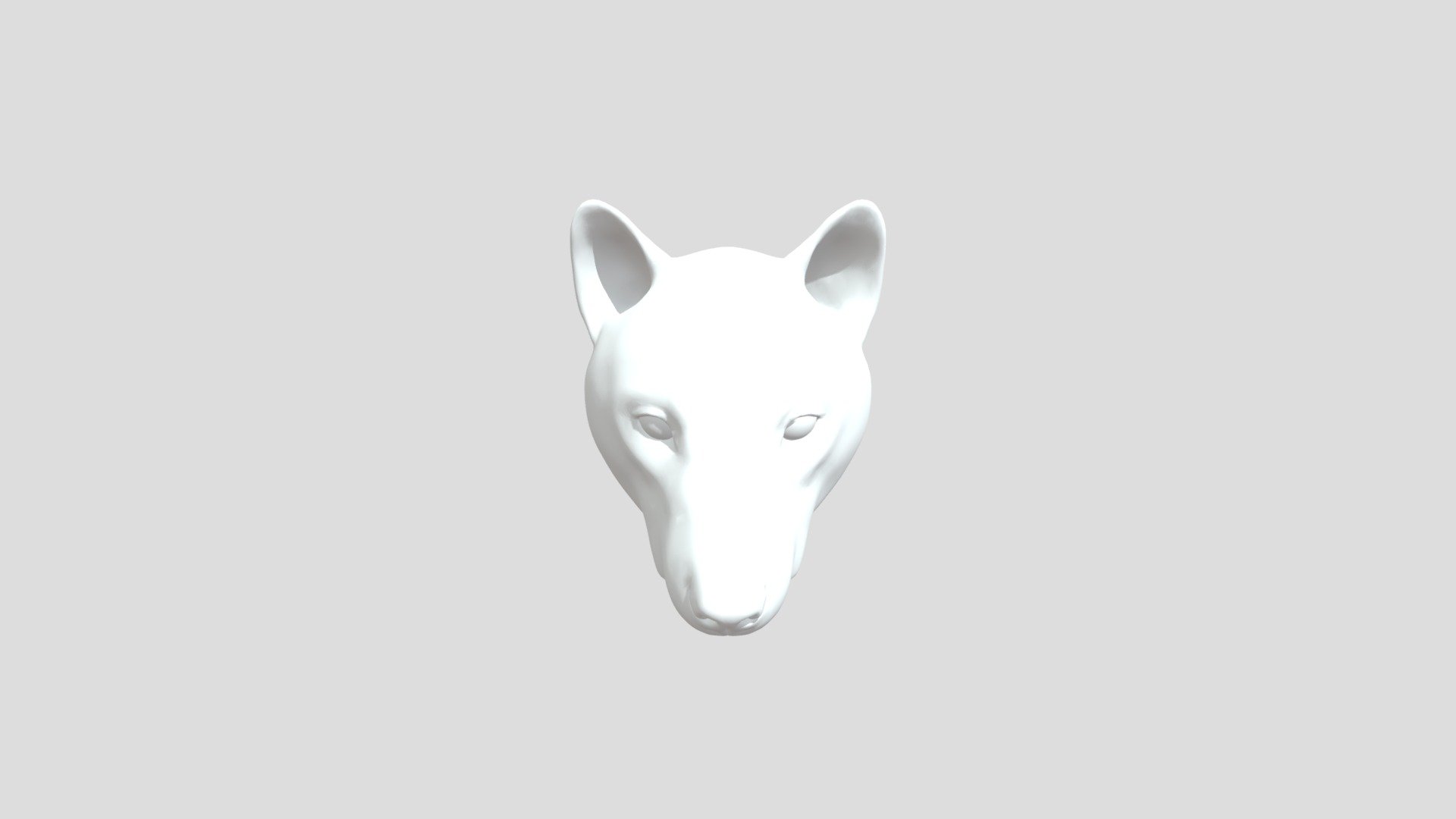 Wolf Head Drawing Reference - Download Free 3D model by Robot Defiler ...