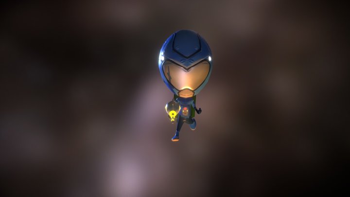 Carlos the Astronaut! 3D Model