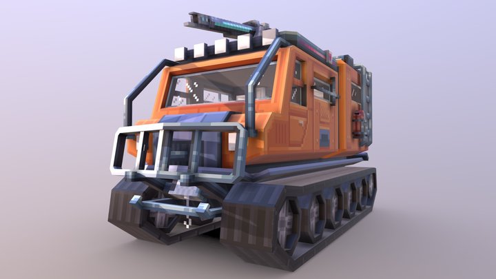 Plasma Titan Overlander | Roblox Skywars 3D Model